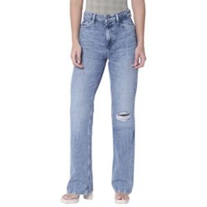 GUESS

80S Straight Fit Star Light Clean Mid Rise Jeans